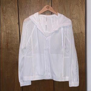 Lululemon Mesh in Mesh Jacket size 8